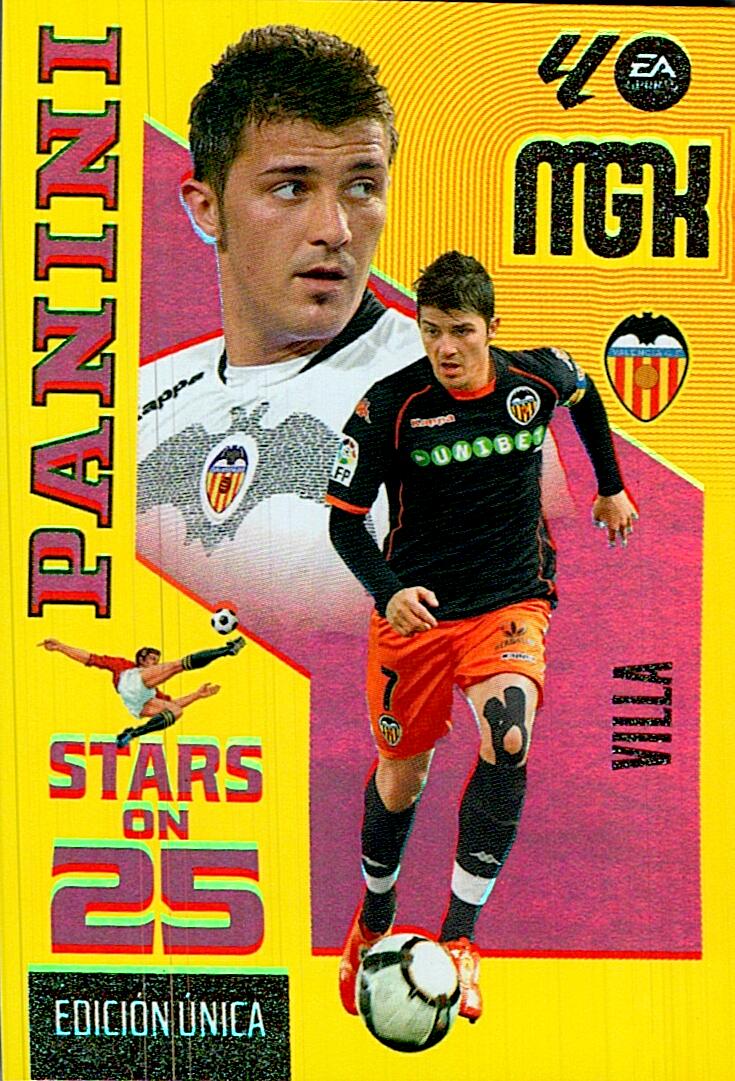 MEGACRACKS 2026/2027 STARS ON 25 VILLA VALENCIA CF Nº435
