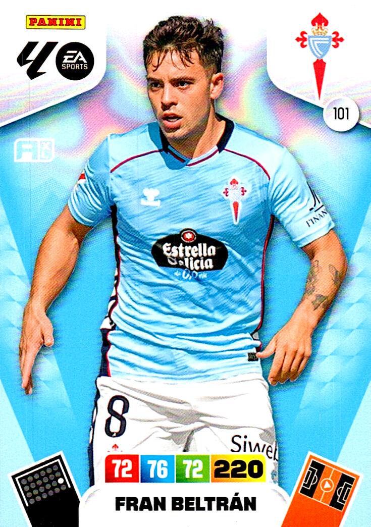 ADRENALYN LA LIGA 2025/2026 FRAN BELTRAN RC CELTA Nº101