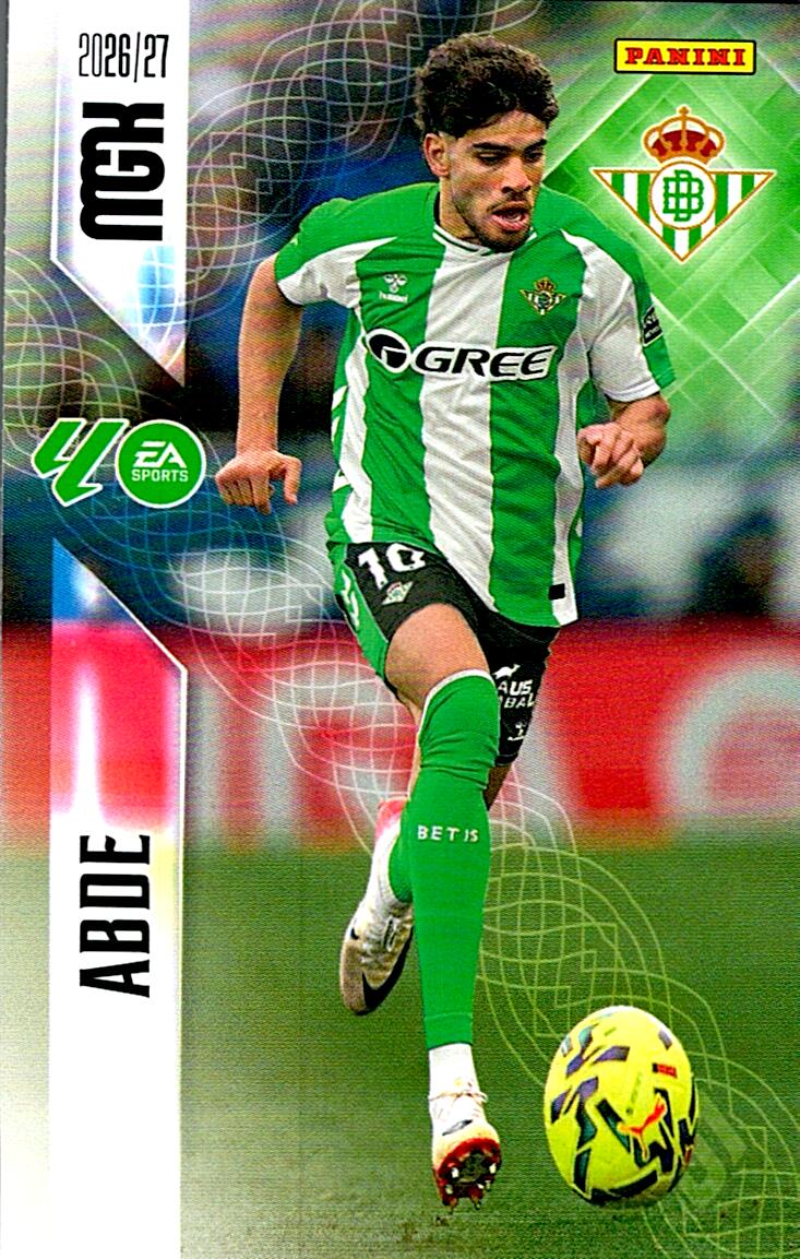 MEGACRACKS 2026/2027 ABDE REAL BETIS Nº108