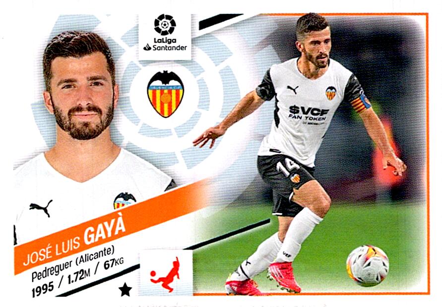Cromo Liga Este 2022/2023 GAYA VALENCIA CF Nº11