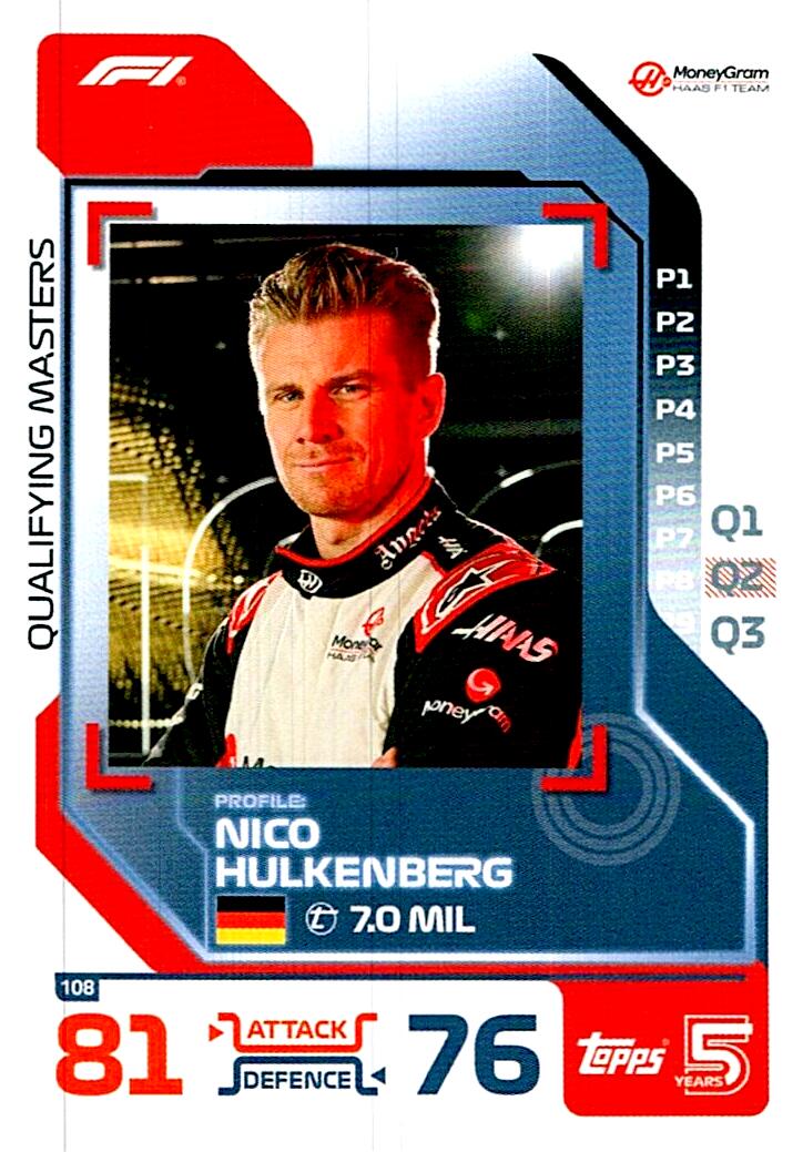 TOPPS TURBO ATTAX 2024 Nº108