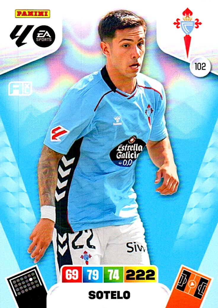 ADRENALYN LA LIGA 2025/2026 SOTELO RC CELTA Nº102