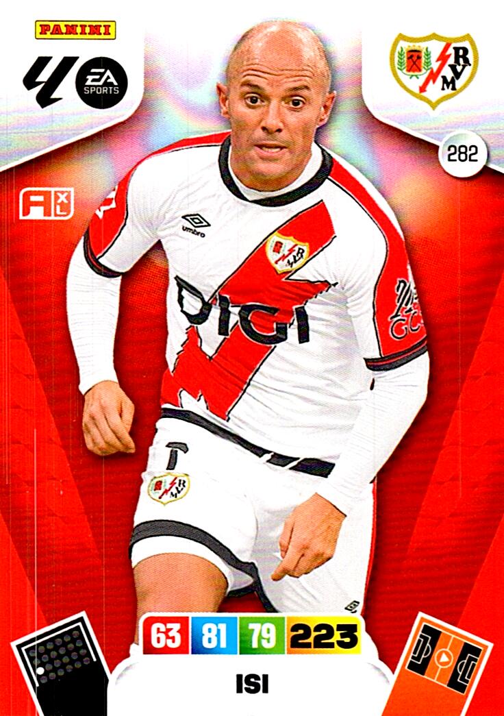 ADRENALYN LA LIGA 2025/2026 ISI RAYO VALLECANO Nº282