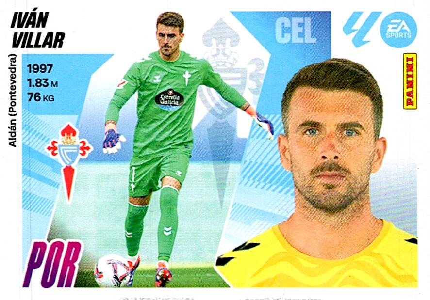 LIGA ESTE 2025/2026 RC CELTA IVAN VILLAR Nº4