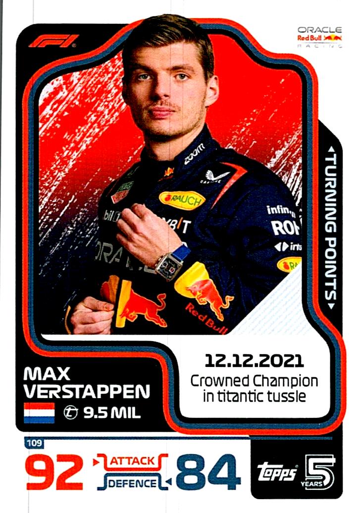 TOPPS TURBO ATTAX 2024 Nº109