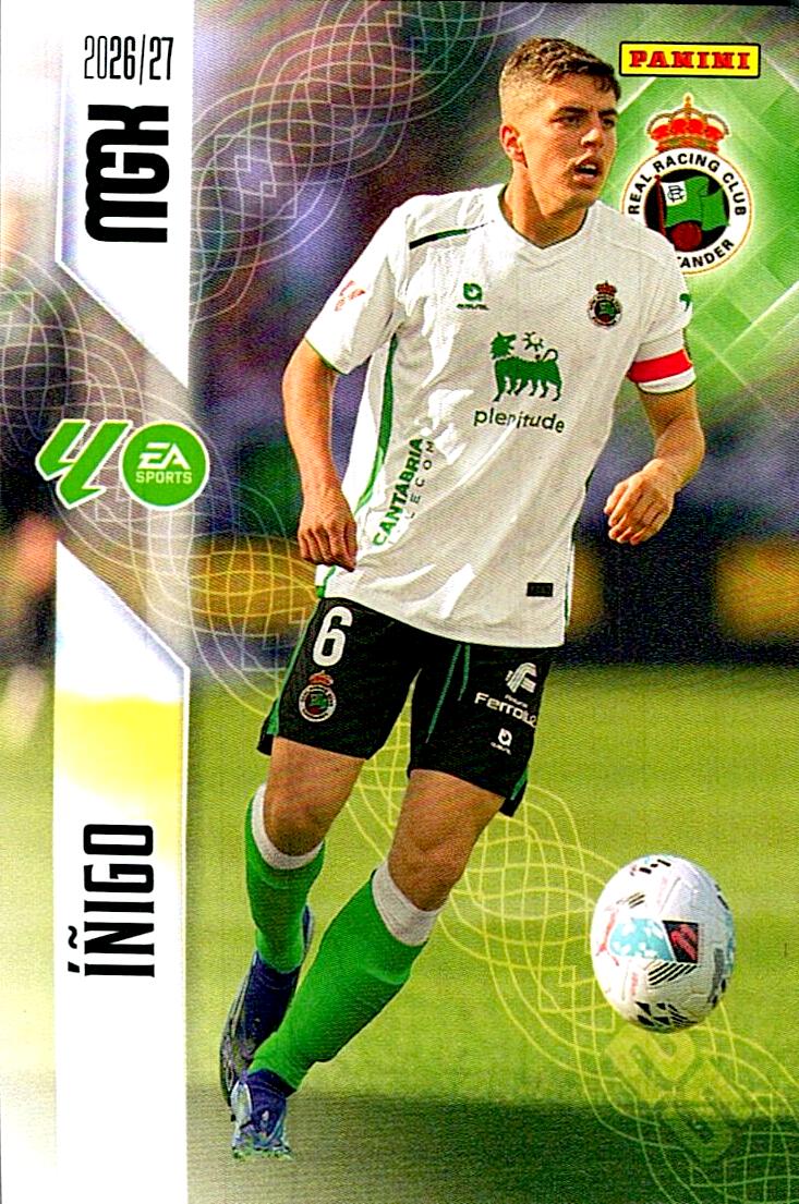 MEGACRACKS 2026/2027 ÍÑIGO REAL RACING CLUB Nº282