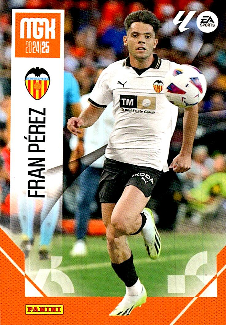 Megacracks 2024/2025 FRAN PEREZ Valencia CF Nº 338