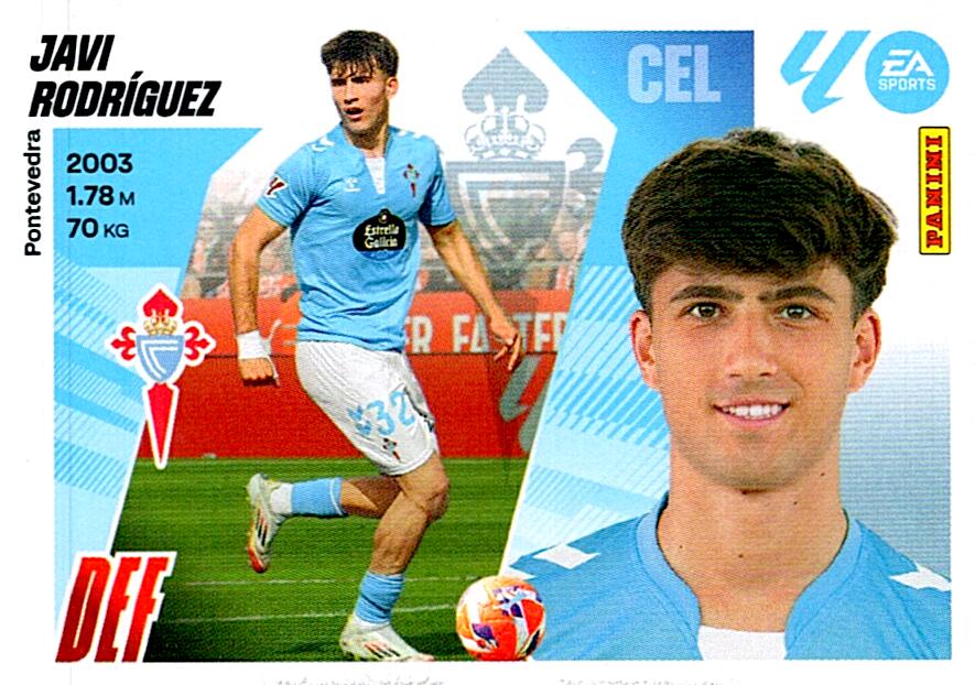LIGA ESTE 2025/2026 RC CELTA JAVI RODRIGUEZ Nº5