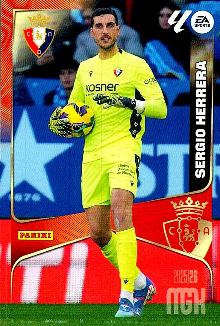 MEGACRACKS 2025/2026 SERGIO HERRERA CA OSASUNA Nº254