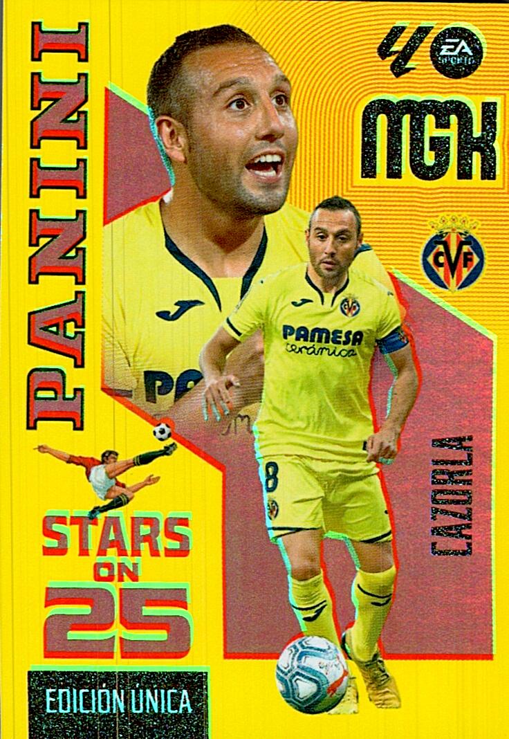 MEGACRACKS 2026/2027 STARS ON 25 CAZORLA VILLARREAL CF Nº438