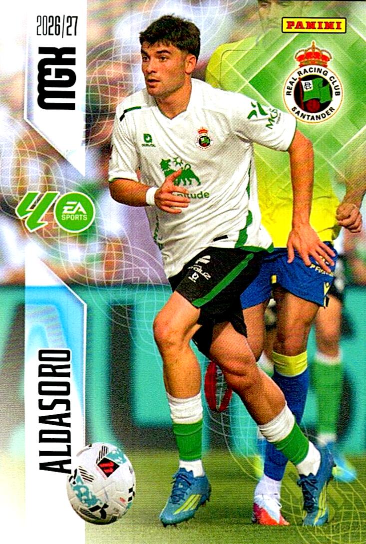 MEGACRACKS 2026/2027 ALDASORO REAL RACING CLUB Nº283