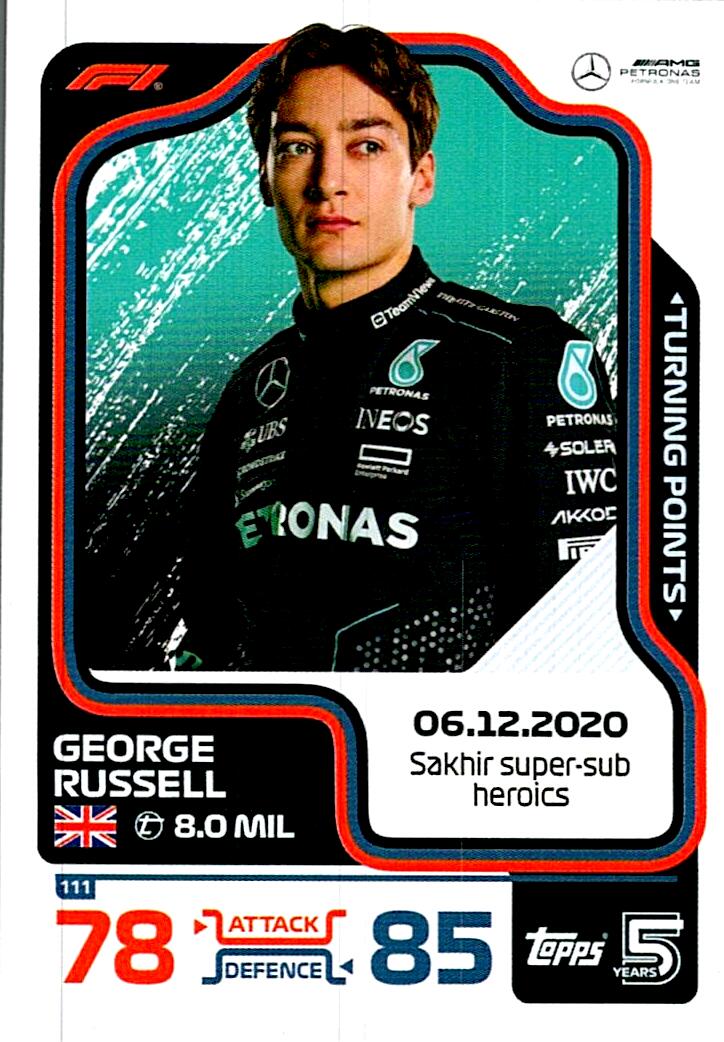 TOPPS TURBO ATTAX 2024 Nº111