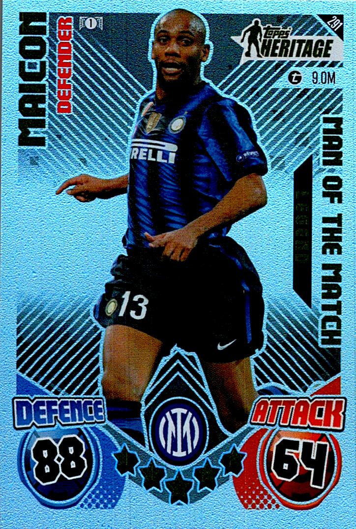 Match Attax Extra 2025 Maicon Topps Heritage nº291