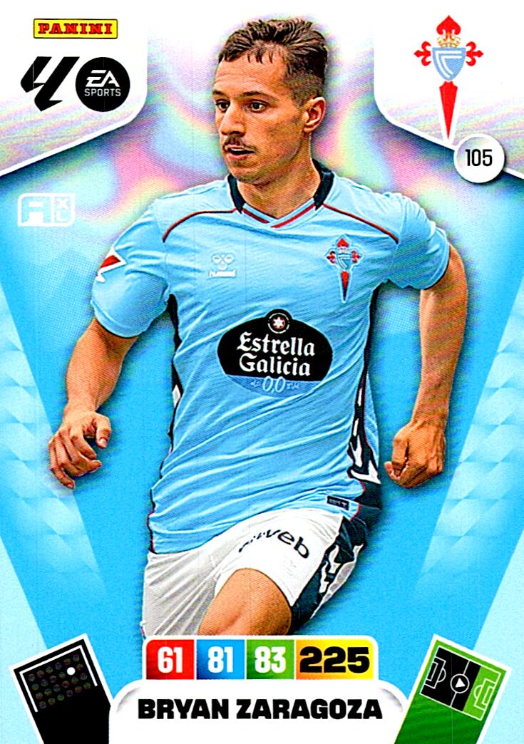 ADRENALYN LA LIGA 2025/2026 BRYAN ZARAGOZA RC CELTA Nº105