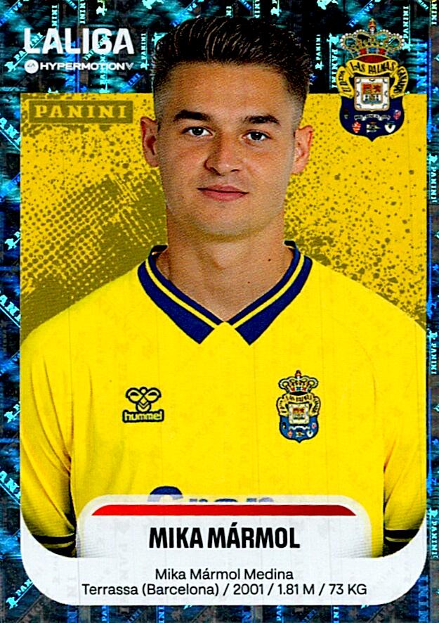 LALIGA HYPERMOTION 2025-26 MIKA MARMOL LAS PALMAS Nº256