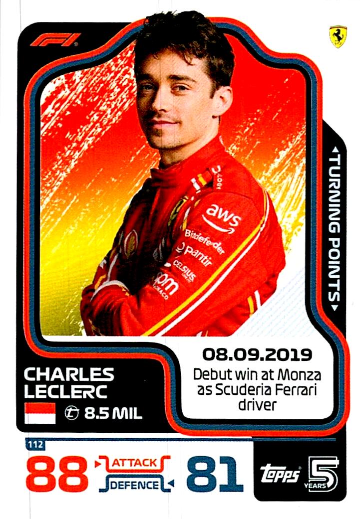 TOPPS TURBO ATTAX 2024 Nº112