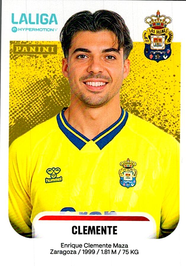 LALIGA HYPERMOTION 2025-26 CLEMENTE LAS PALMAS Nº257A