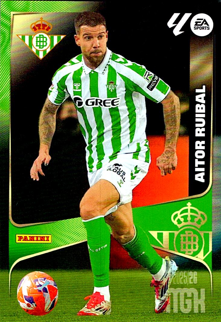MEGACRACKS 2025/2026 REAL BETIS AITOR RUIBAL Nº94