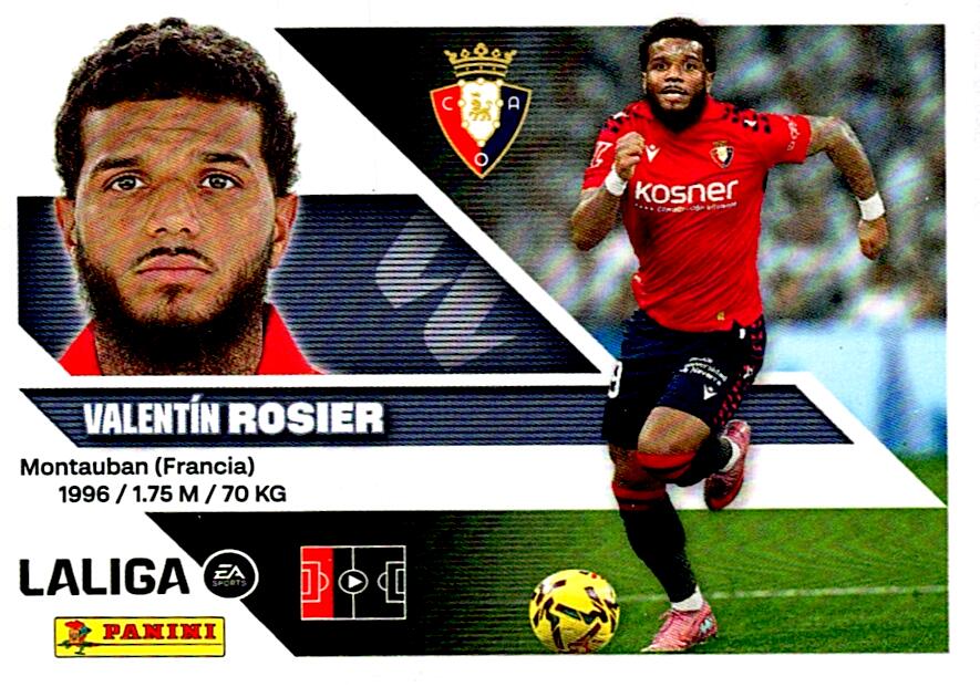 LIGA ESTE 2026/2027  CA OSASUNA ROSIER Nº5A