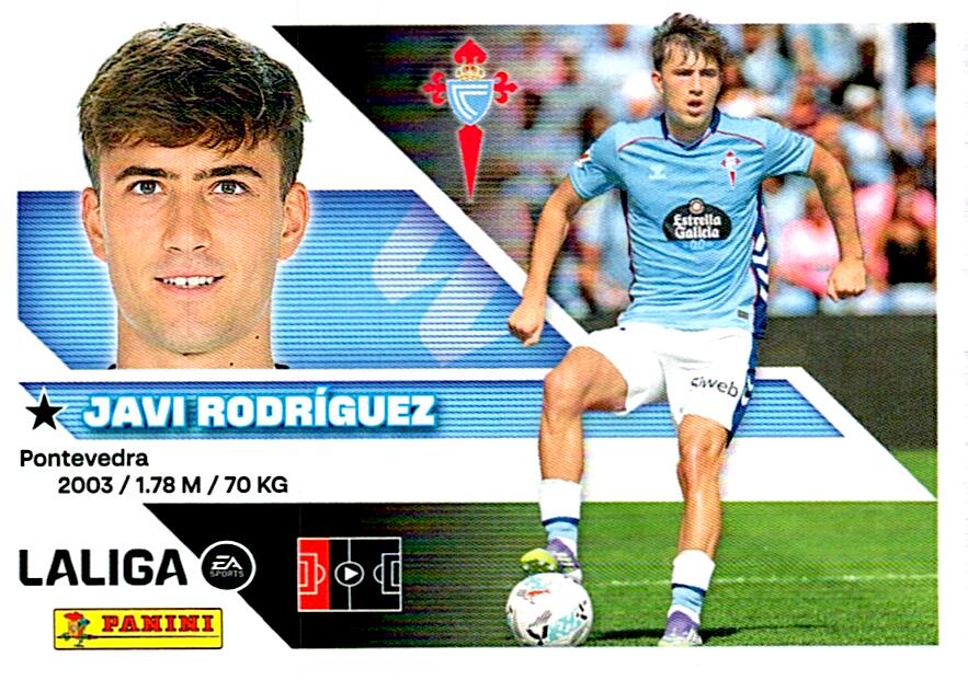 LIGA ESTE 2026/2027 JAVI RODRIGUEZ RC CELTA Nº7