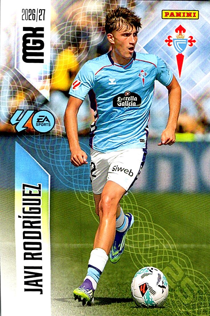 MEGACRACKS 2026/2027 JAVI RODRÍGUEZ RC CELTA Nº114