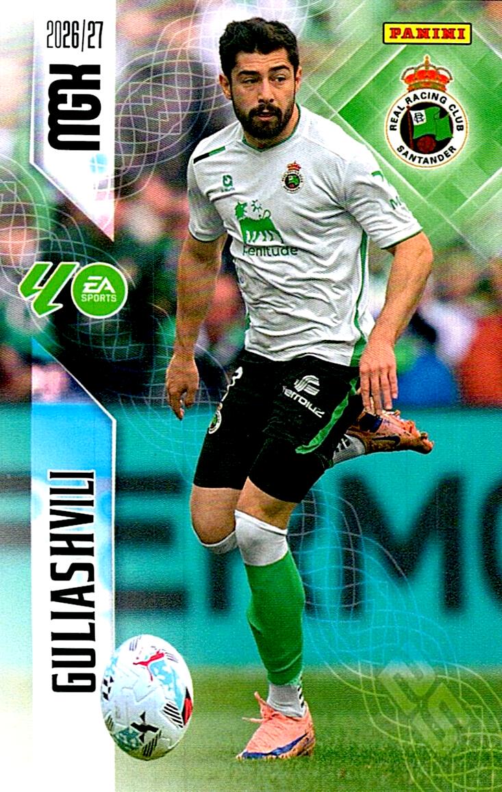 MEGACRACKS 2026/2027 GULIASHVILI REAL RACING CLUB Nº286