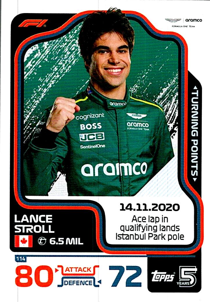 TOPPS TURBO ATTAX 2024 Nº114