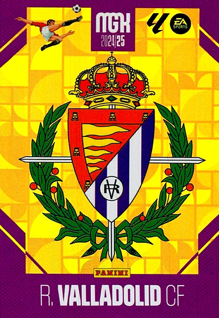 Megacracks 2024/2025 ESCUDO R. Valladolid CF Nº 343