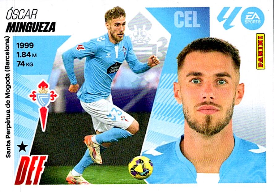 LIGA ESTE 2025/2026 RC CELTA MINGUEZA Nº9