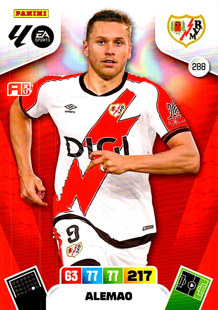 ADRENALYN LA LIGA 2025/2026 ALEMAO RAYO VALLECANO Nº288