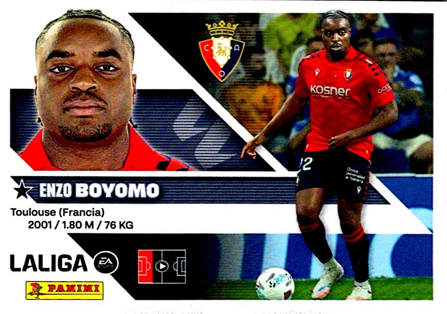 LIGA ESTE 2026/2027  CA OSASUNA BOYOMO Nº6