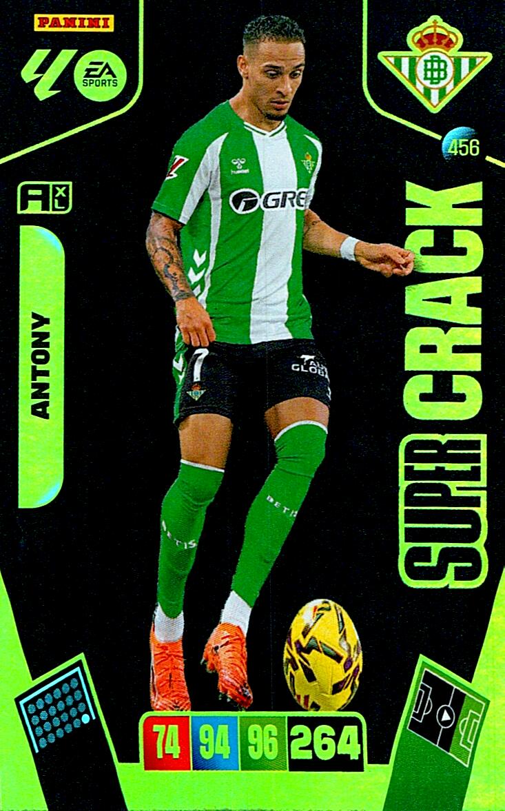 ADRENALYN LA LIGA 2025/2026 ANTONY SUPER CRACK Nº456