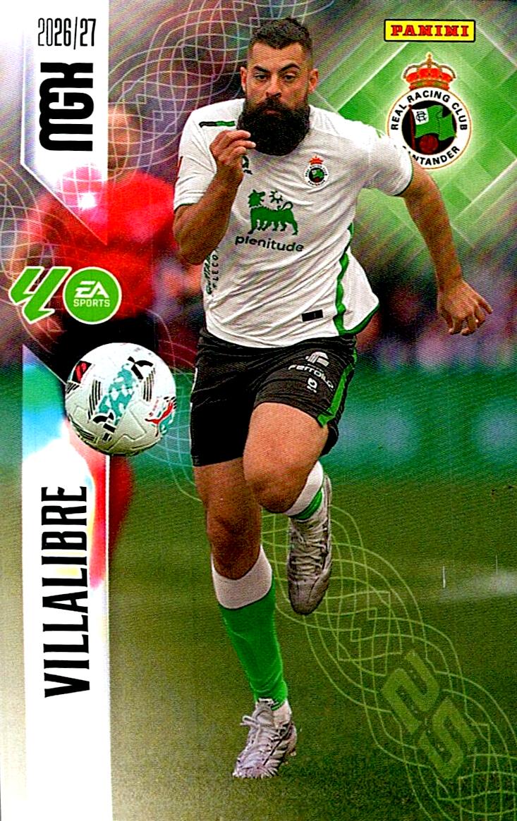 MEGACRACKS 2026/2027 VILLALIBRE REAL RACING CLUB Nº287