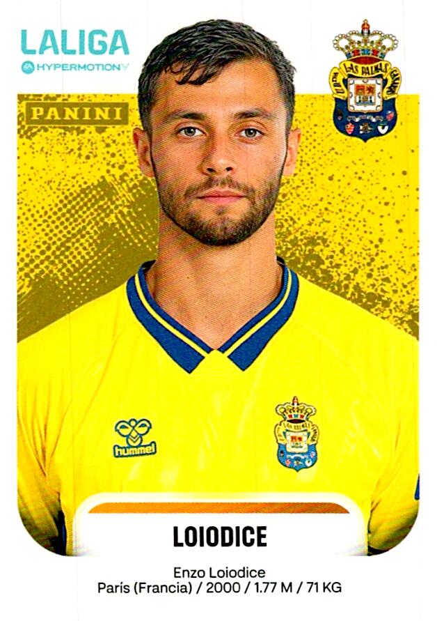 LALIGA HYPERMOTION 2025-26 LOIODICE LAS PALMAS Nº258