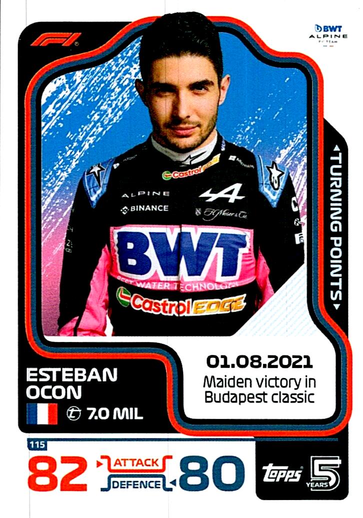 TOPPS TURBO ATTAX 2024 Nº115