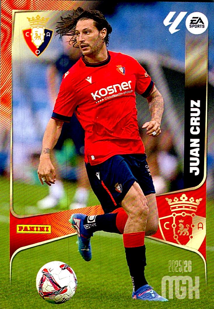 MEGACRACKS 2025/2026 JUAN CRUZ CA OSASUNA Nº260
