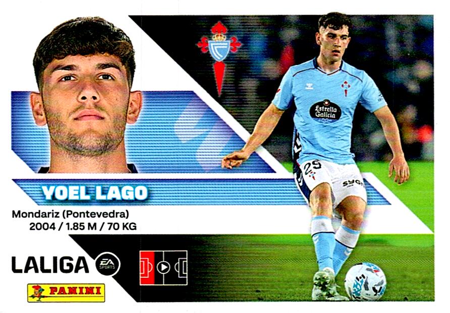 LIGA ESTE 2026/2027 YOEL LAGO RC CELTA Nº9B