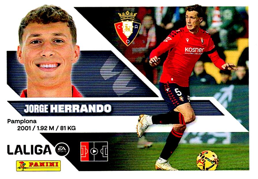 LIGA ESTE 2026/2027  CA OSASUNA HERRANDO Nº7