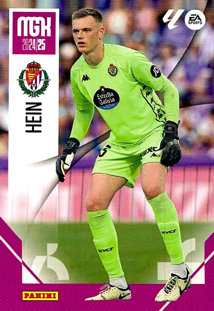 Megacracks 2024/2025 HEIN R. Valladolid CF Nº 344 TERCERA EDICION