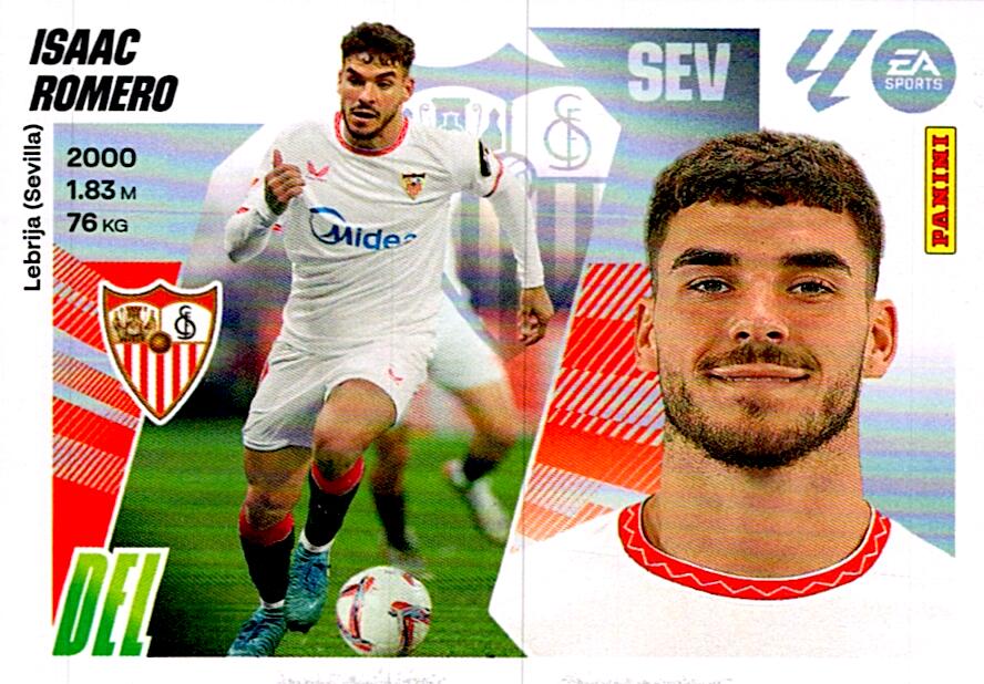 LIGA ESTE 2025/2026 SEVILLA FC ISAAC ROMERO Nº19
