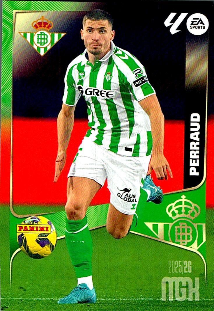 MEGACRACKS 2025/2026 REAL BETIS PERRAUD Nº98