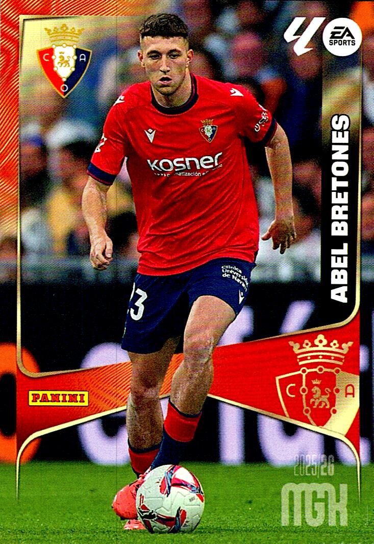 MEGACRACKS 2025/2026 ABEL BRETONES CA OSASUNA Nº261