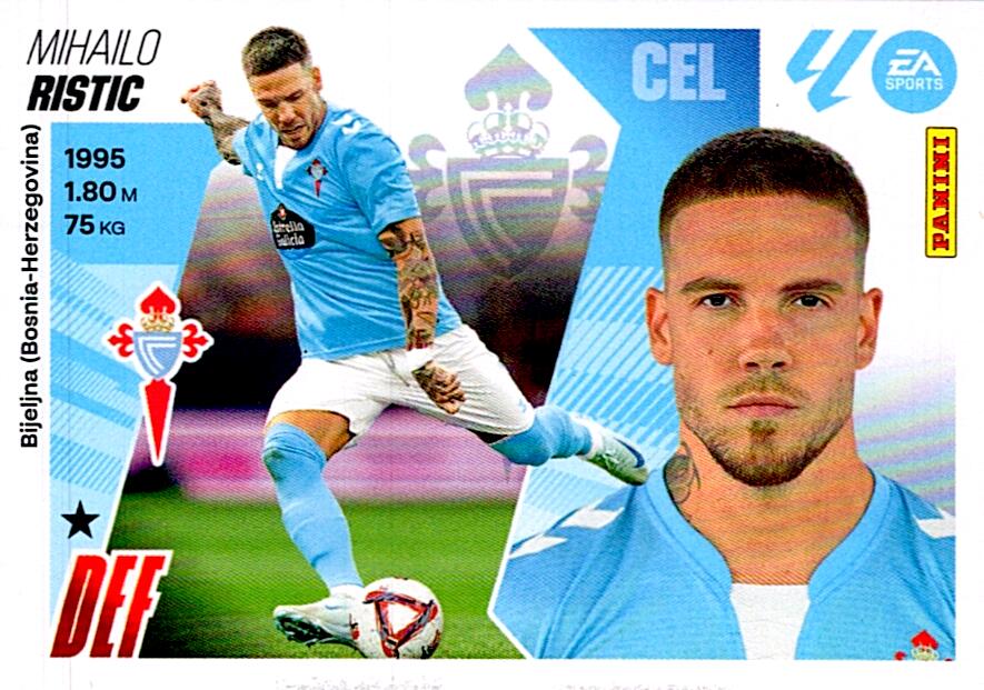 LIGA ESTE 2025/2026 RC CELTA RISTIC Nº10B