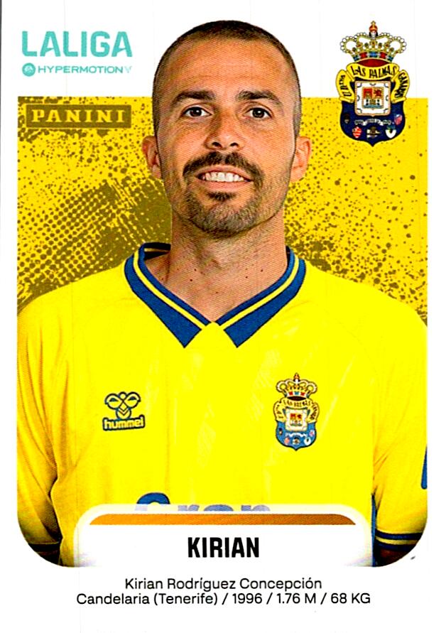 LALIGA HYPERMOTION 2025-26 KIRIAN LAS PALMAS Nº260A