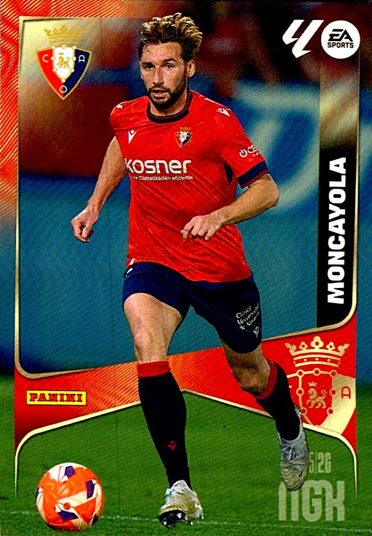 MEGACRACKS 2025/2026 MONCAYOLA CA OSASUNA Nº262