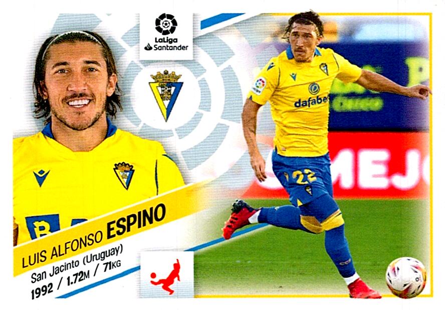 Cromo Liga Este 2022/2023 ESPINO CADIZ CF Nº10