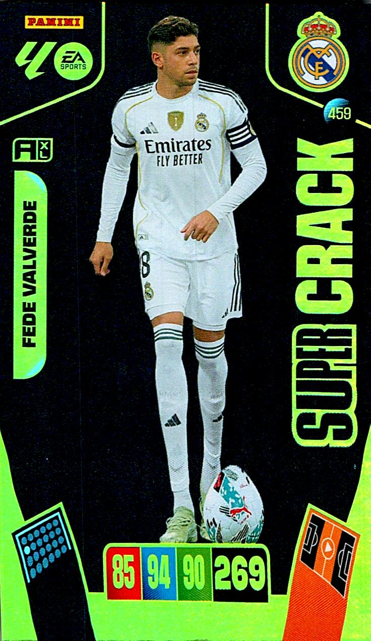 ADRENALYN LA LIGA 2025/2026 FEDE VALVERDE SUPER CRACK Nº459