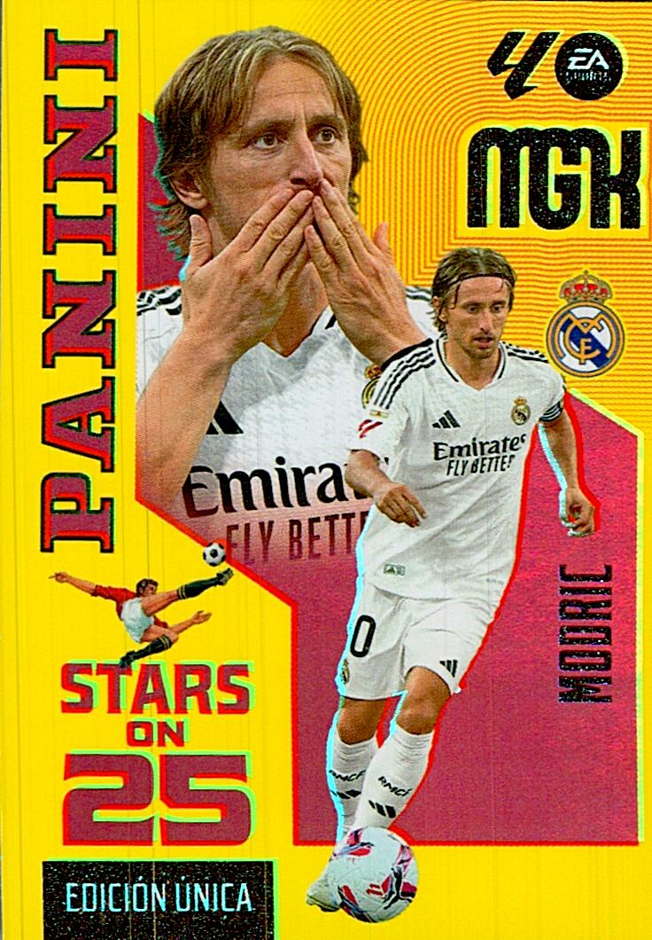 MEGACRACKS 2026/2027 STARS ON 25 MODRIC REAL MADRID Nº445