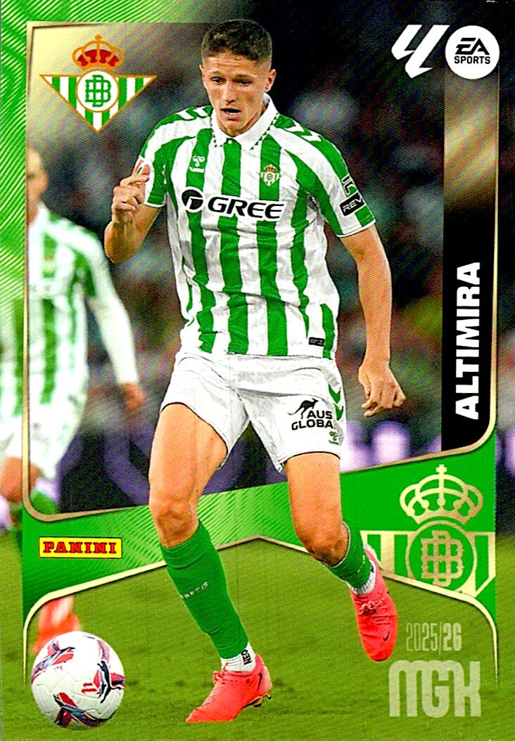 MEGACRACKS 2025/2026 REAL BETIS ALTIMIRA Nº100