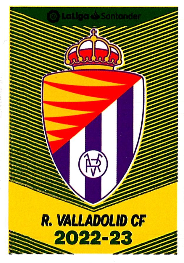 Cromo Liga Este 2022/2023 ESCUDO R. VALLADOLID CF Nº1